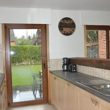 Welcoming In With Terrace Garden Barbeque Villa Puivelde